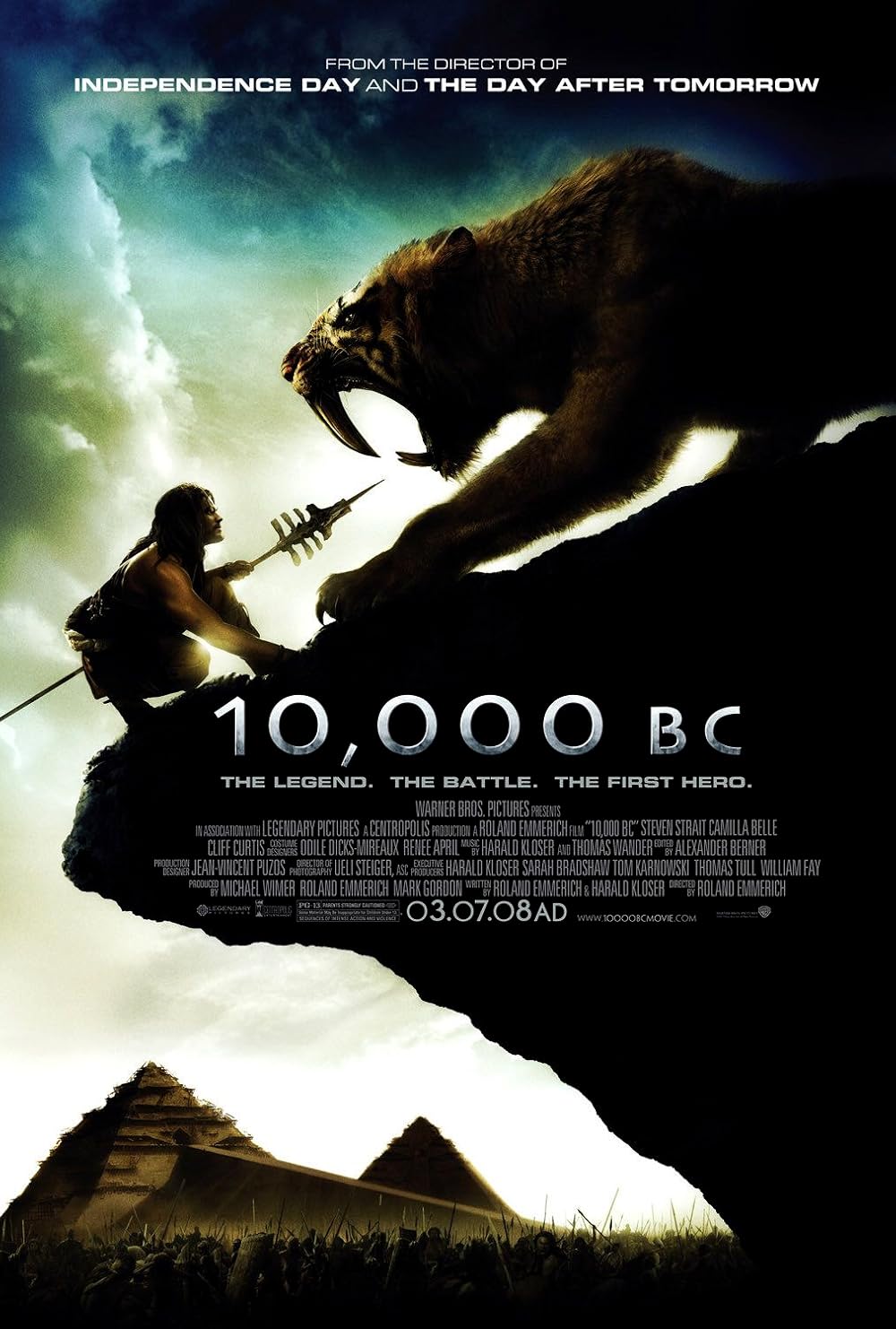 10,000 BC 2008 English movie